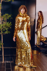 Simon Miller Sculpty Sequin Dress