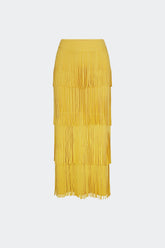 Simon Miller Za Za Knit Fringe Skirt