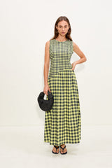 Simon Miller Laurel Poplin Midi Dress