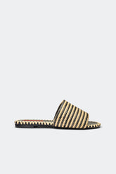 Simon Miller Stripe Raffia Salerno Sandal