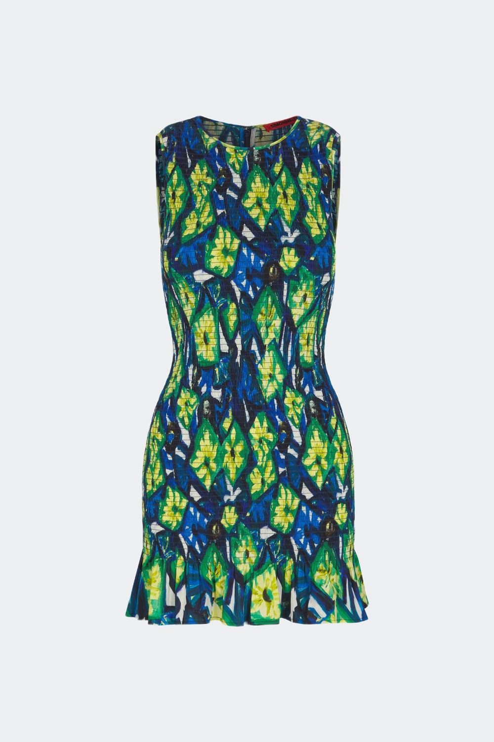 Simon Miller Belle Smocked Mini Dress
