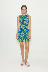 Simon Miller Belle Smocked Mini Dress