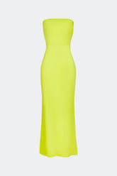 Simon Miller Sculpty Strapless Satin Dress