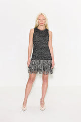Simon Miller Sondra Melange Knit Mini Dress
