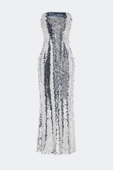 Simon Miller Sculpty Strapless Sequin Dress
