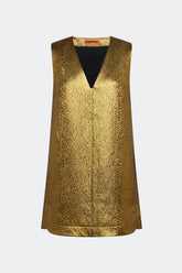 Simon Miller Fountain Metallic Mini Dress