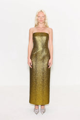 Simon Miller Verdelle Metallic Midi Dress