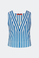 Simon Miller Arro Sleeveless Poplin Top