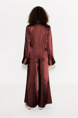 Simon Miller Nella Satin Wide Leg Pant