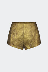 Simon Miller Fleur Metallic Shorts