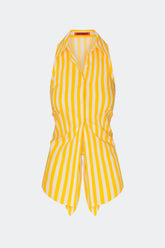 Simon Miller Loch Sleeveless Poplin Button Up