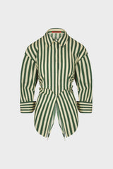 Simon Miller Loch Striped Poplin Button Up
