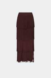 Simon Miller Za Za Knit Fringe Skirt