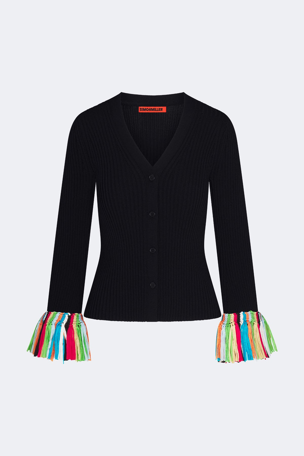 Simon Miller Cara Knit Fringe Cardigan