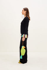Simon Miller Cara Knit Fringe Cardigan
