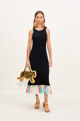 Simon Miller Thea Knit Fringe Dress