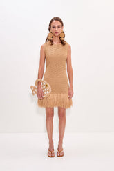 Simon Miller Mira Crochet Mini Dress