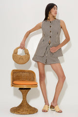 Simon Miller Raffia Lopsy Bag