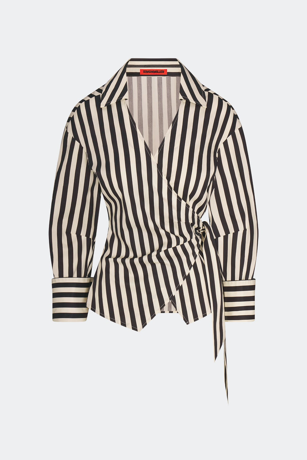 Simon Miller Anya Poplin Wrap Top