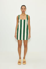 Simon Miller Sahara Striped Denim Dress