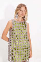 Simon Miller Sina Crochet Mini Dress
