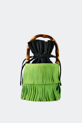 Simon Miller Tiki Fringe Suede Bag