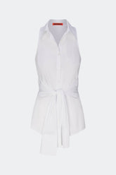 Simon Miller Inna Sleeveless Poplin Top