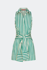 Simon Miller Inna Sleeveless Poplin Mini Dress