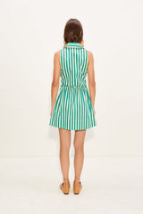 Simon Miller Inna Sleeveless Poplin Mini Dress