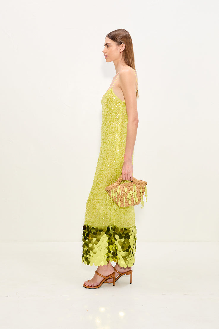 Simon Miller Imogen Sequin Midi Dress
