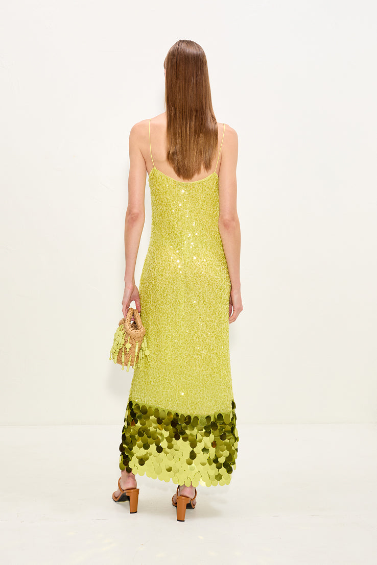 Simon Miller Imogen Sequin Midi Dress
