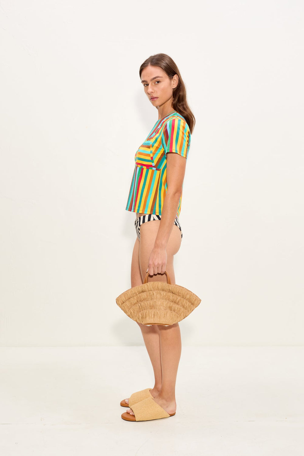Simon Miller Kini Striped Tee