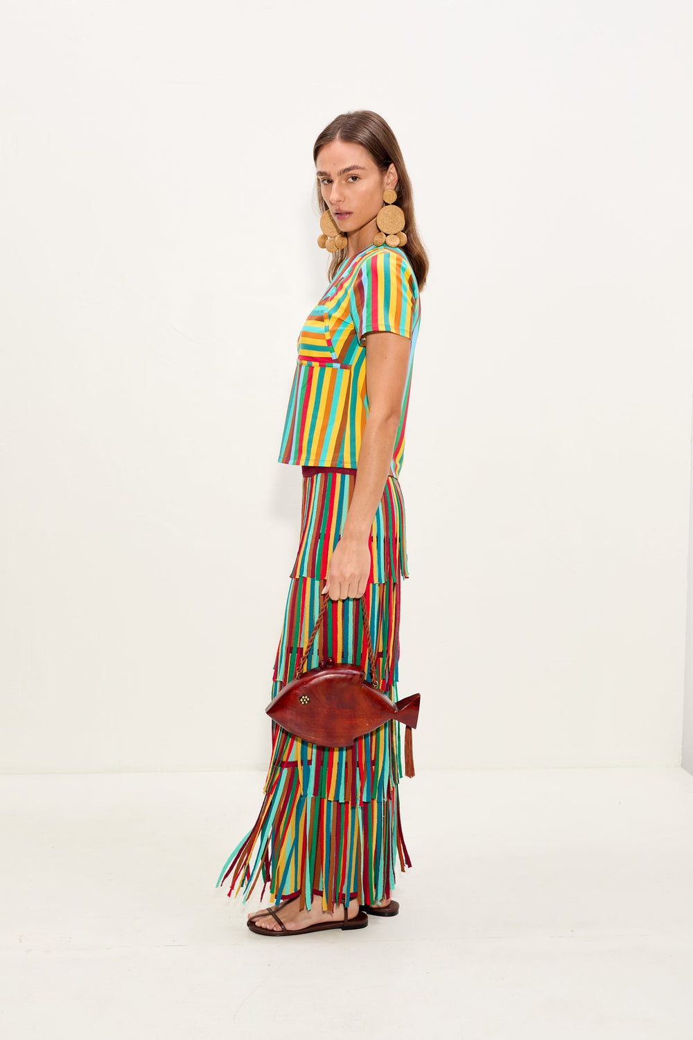 Simon Miller Kini Striped Tee