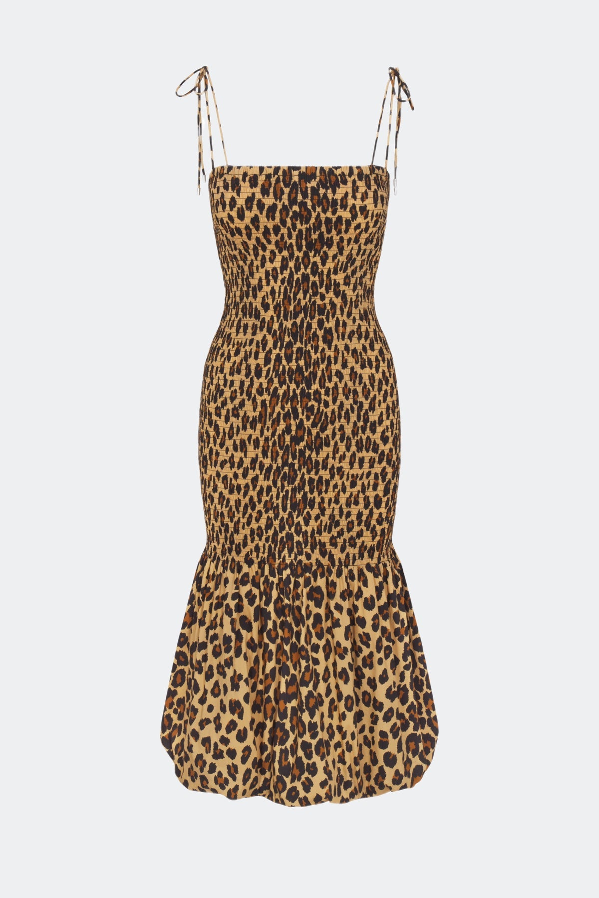 Simon Miller Canto Smocked Poplin Dress