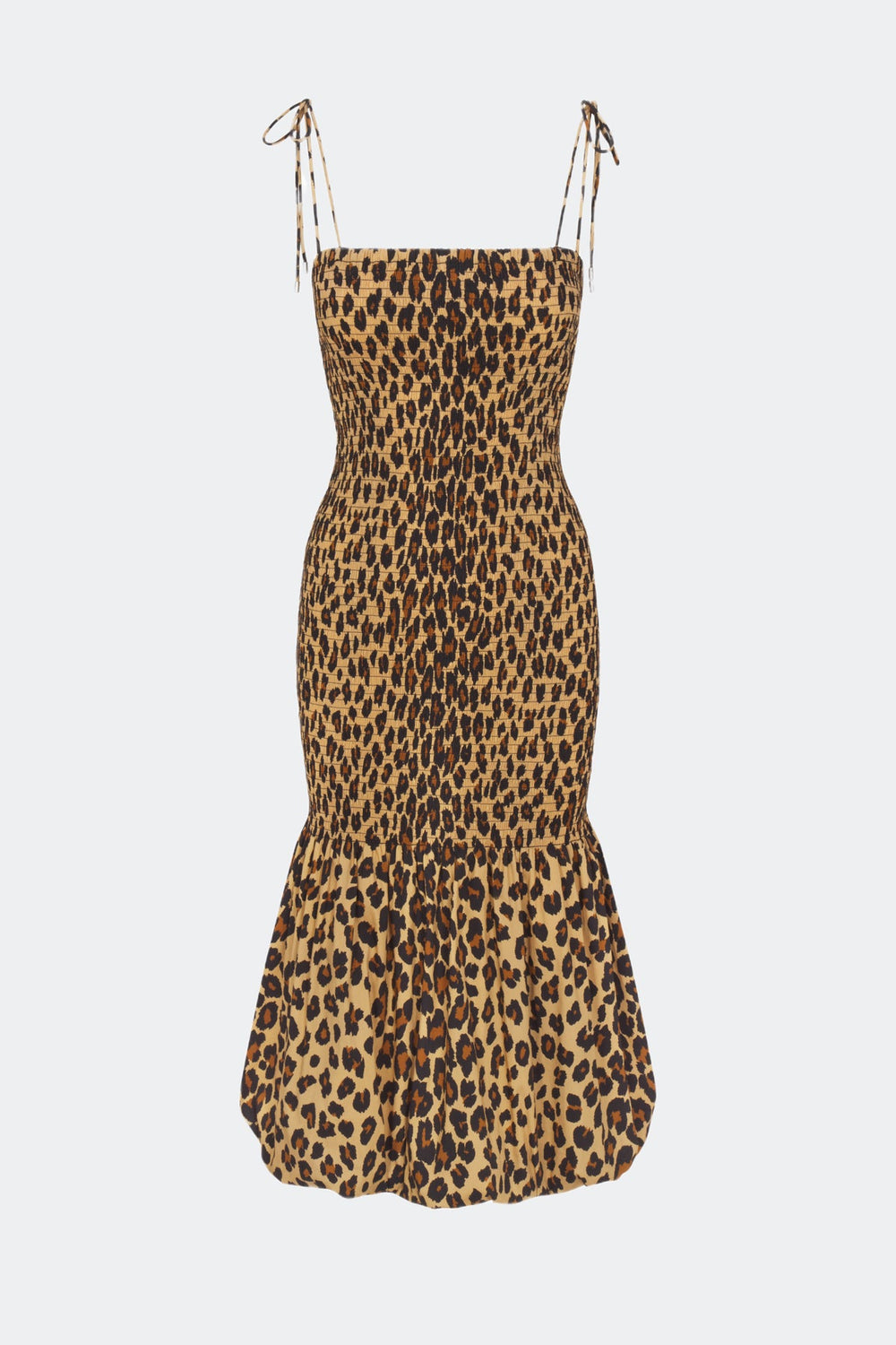 Simon Miller Canto Smocked Poplin Dress