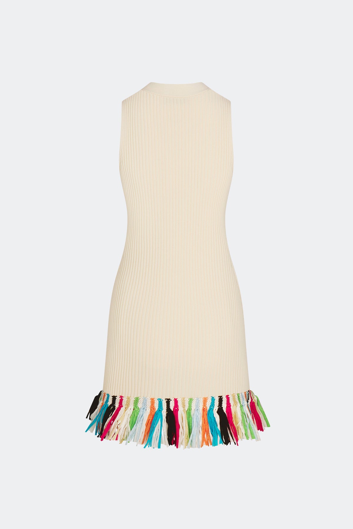 Simon Miller Maven Knit Fringe Mini Dress