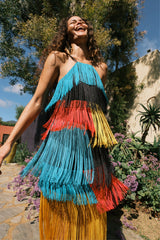 Simon Miller Drea Fringe Dress