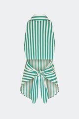 Simon Miller Loch Sleeveless Poplin Button Up