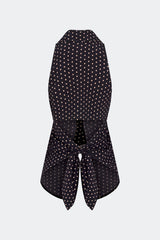Simon Miller Loch Sleeveless Crepe Button Up