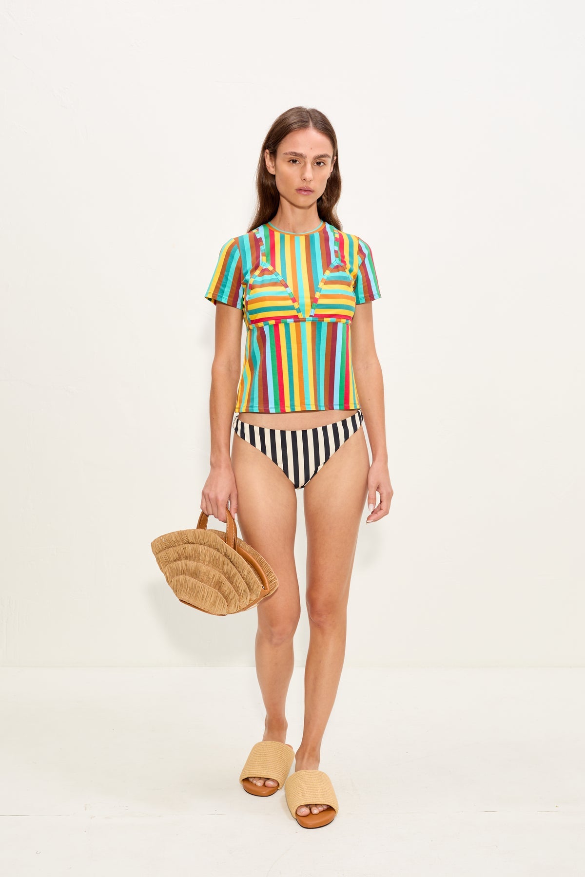 Simon Miller Kini Striped Tee
