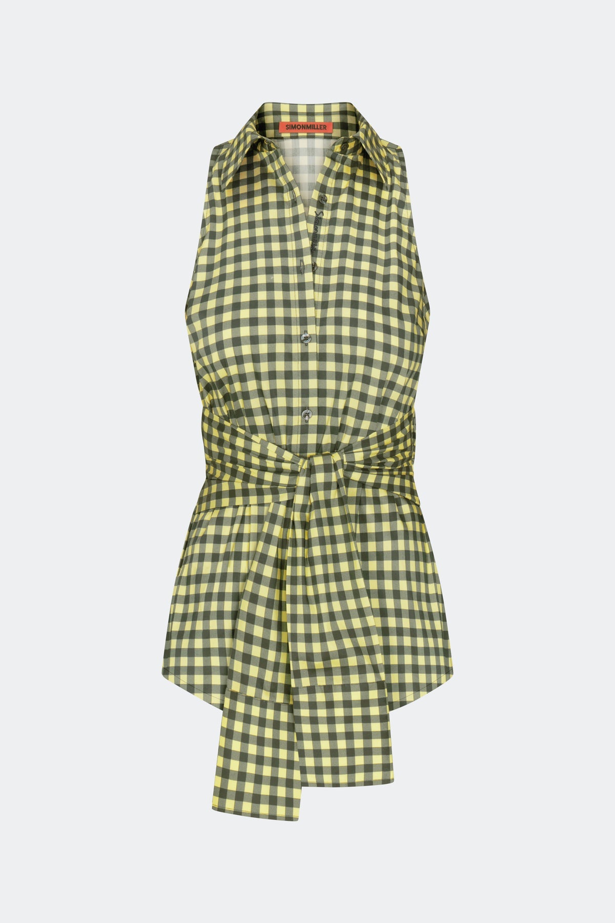 Simon Miller Inna Sleeveless Poplin Top