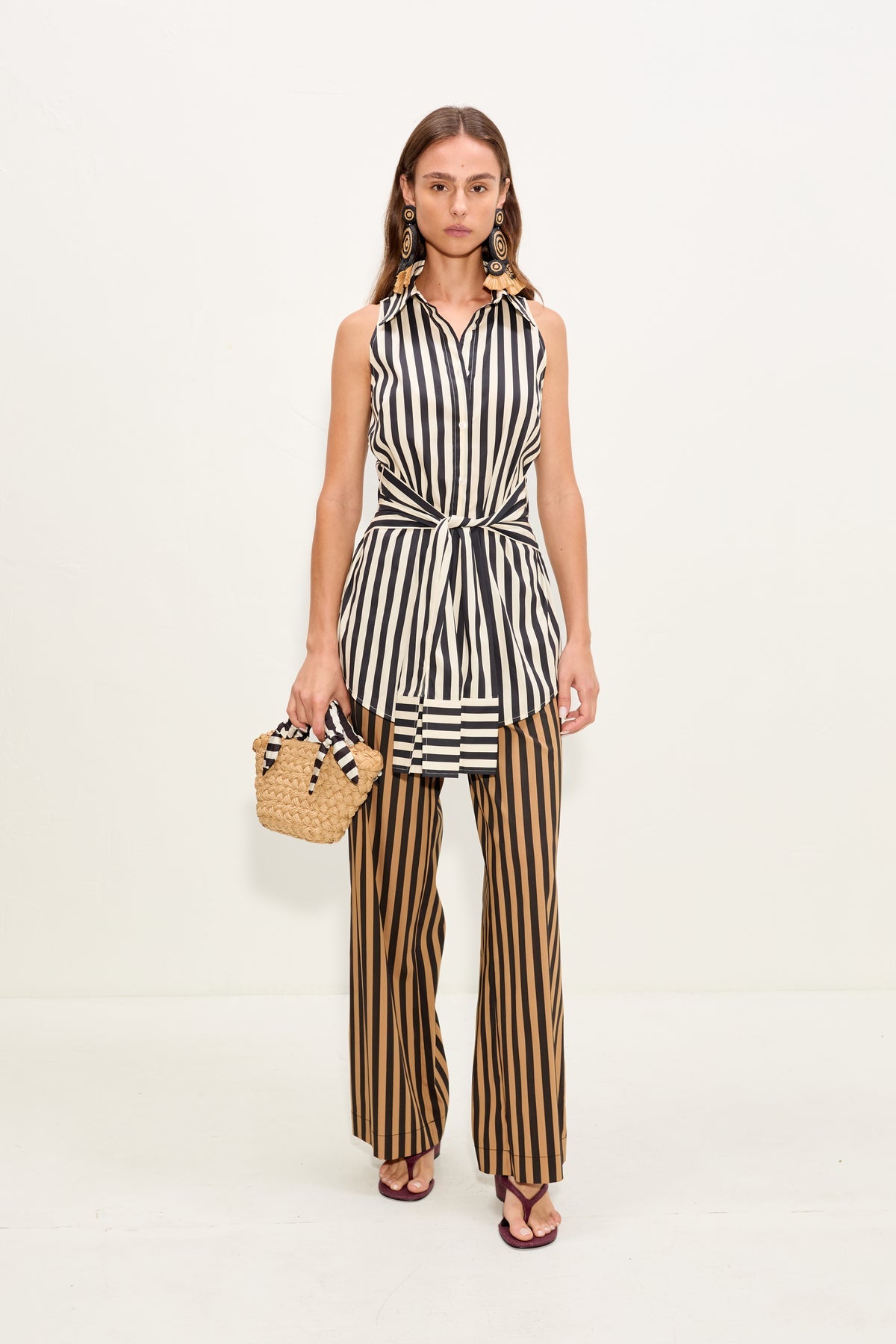 Simon Miller Inna Sleeveless Poplin Top