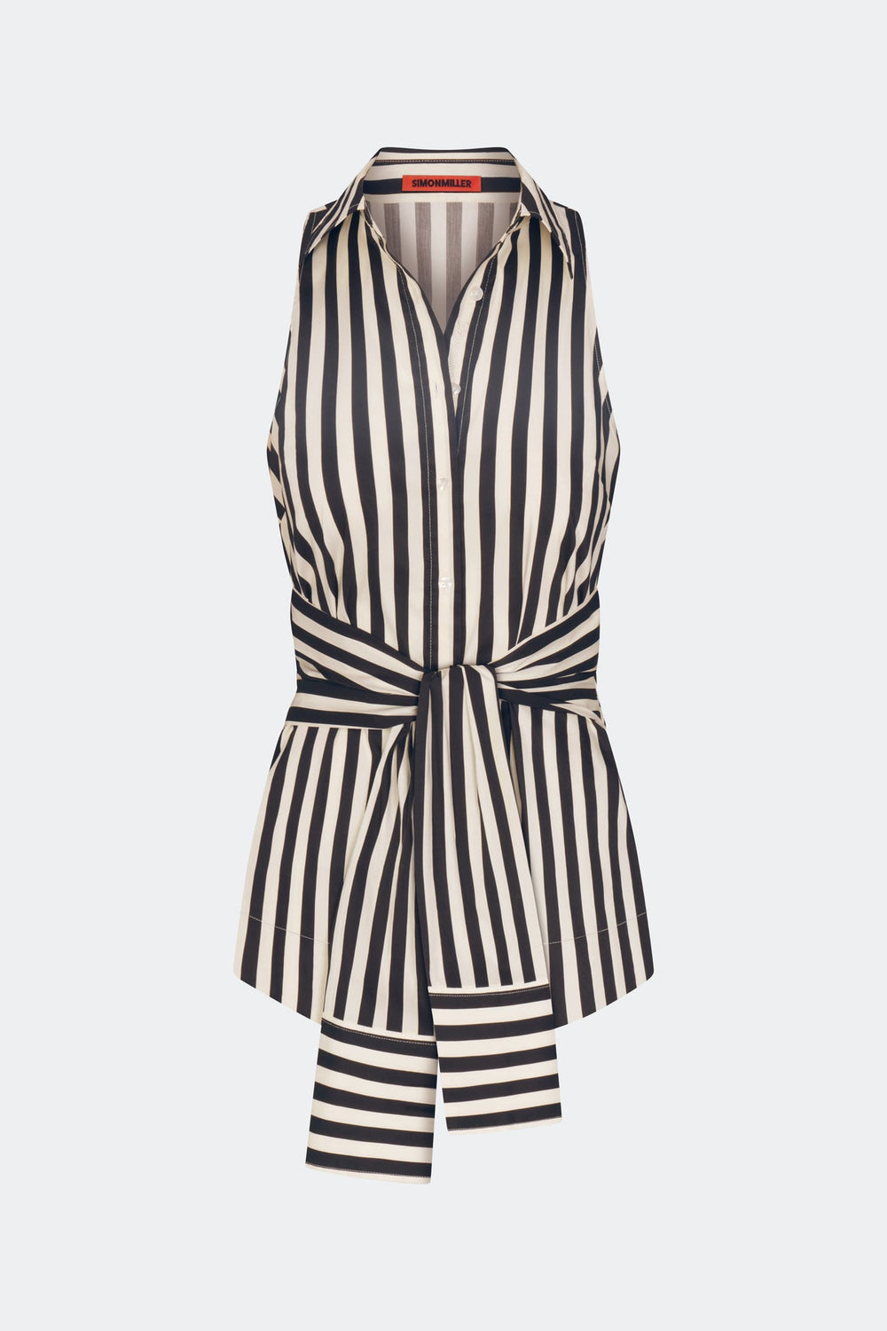 Simon Miller Inna Sleeveless Poplin Top