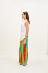 Simon Miller Loch Sleeveless Poplin Button Up