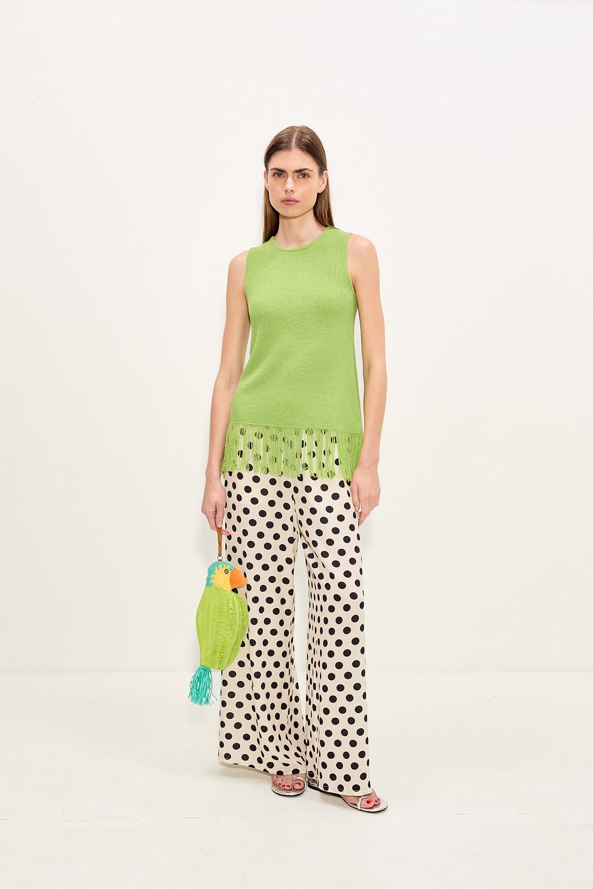Simon Miller Nella Crepe Wide Leg Pant