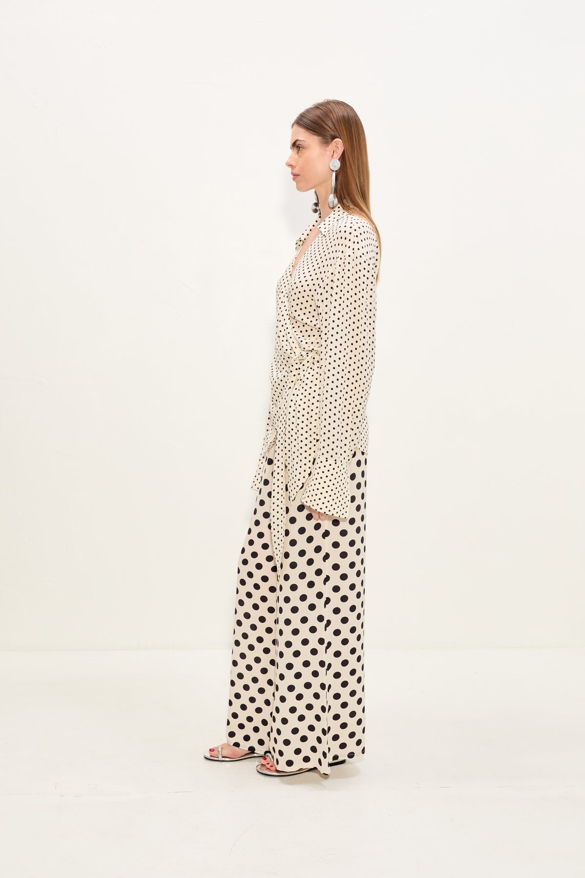 Simon Miller Nella Crepe Wide Leg Pant