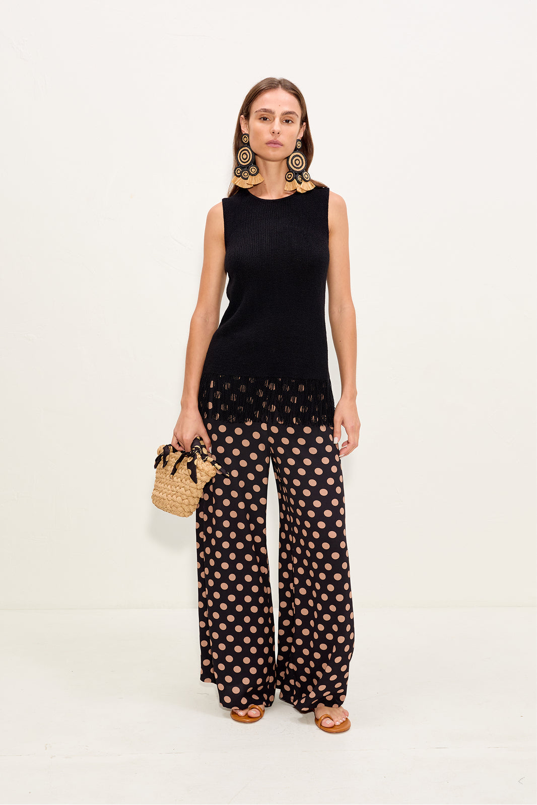 Simon Miller Nella Crepe Wide Leg Pant