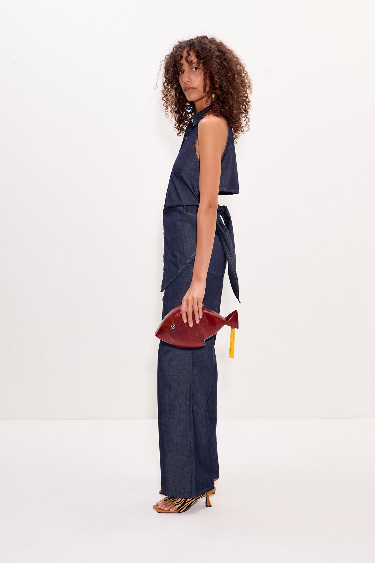 Simon Miller Pia Chambray Pant