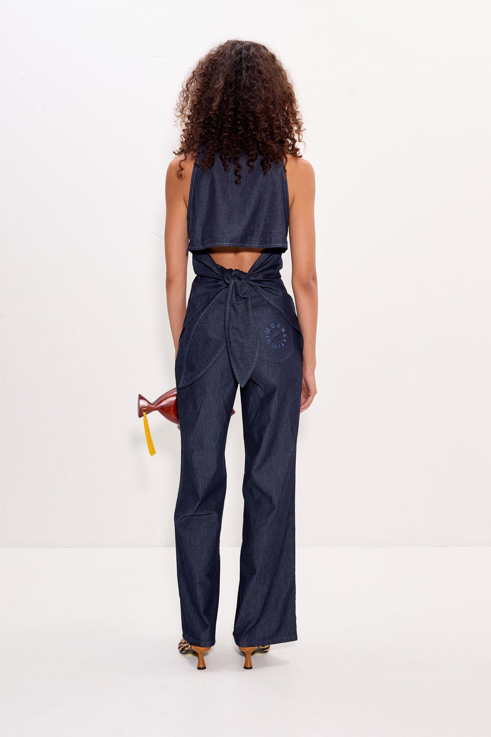 Simon Miller Pia Chambray Pant