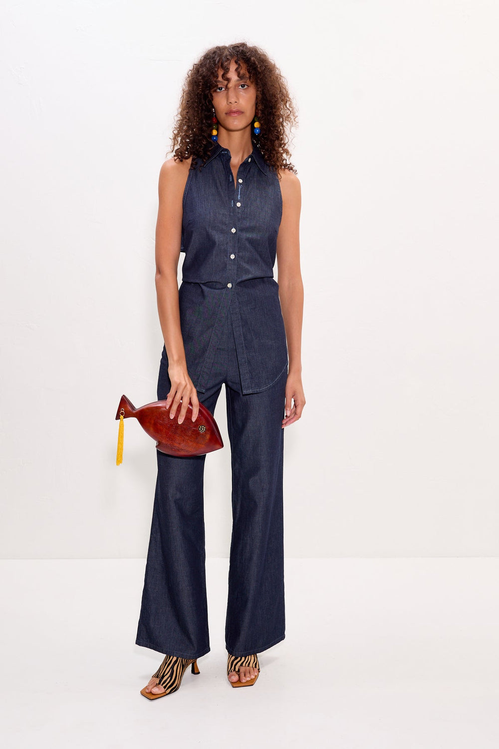 Simon Miller Pia Chambray Pant